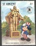 St. Vincent Grenadines - 1989 - Walt Disney - 4 ¢ - Multicolor - Walt Disney, Usa - Scott 1257 - Disney Uncle Sam Wilson Troy New York - 0